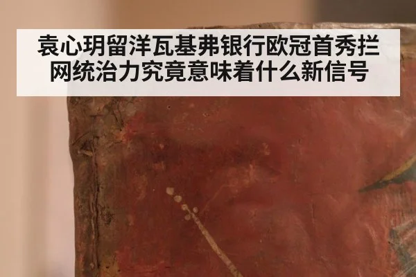 袁心玥留洋瓦基弗银行欧冠首秀拦网统治力究竟意味着什么新信号